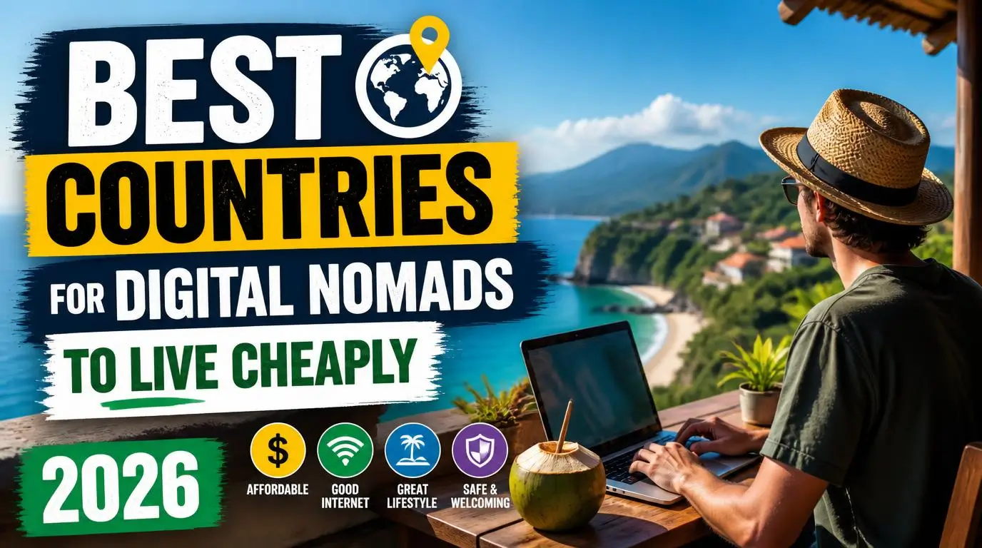 Best Countries for Digital Nomads to Live Cheaply 2026