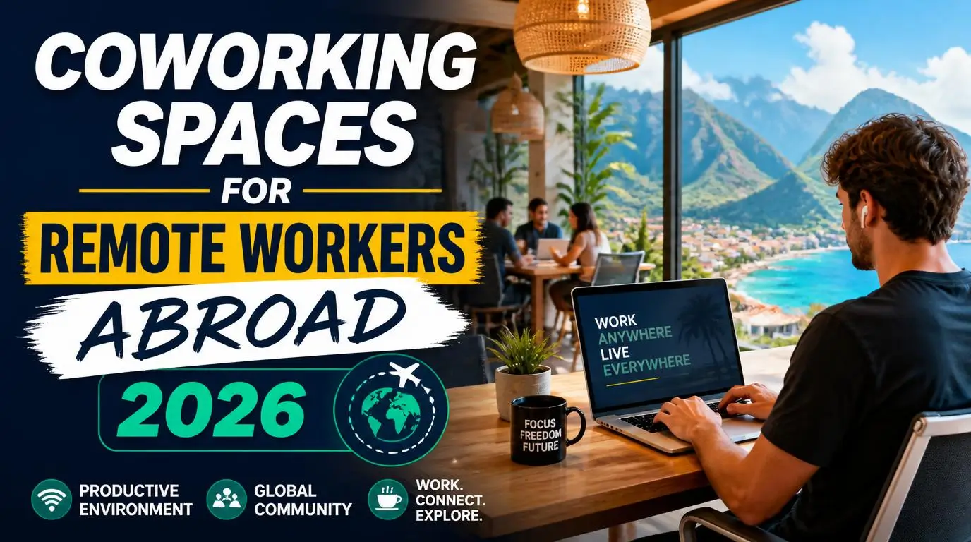 Coworking Spaces for Remote Workers Abroad 2026